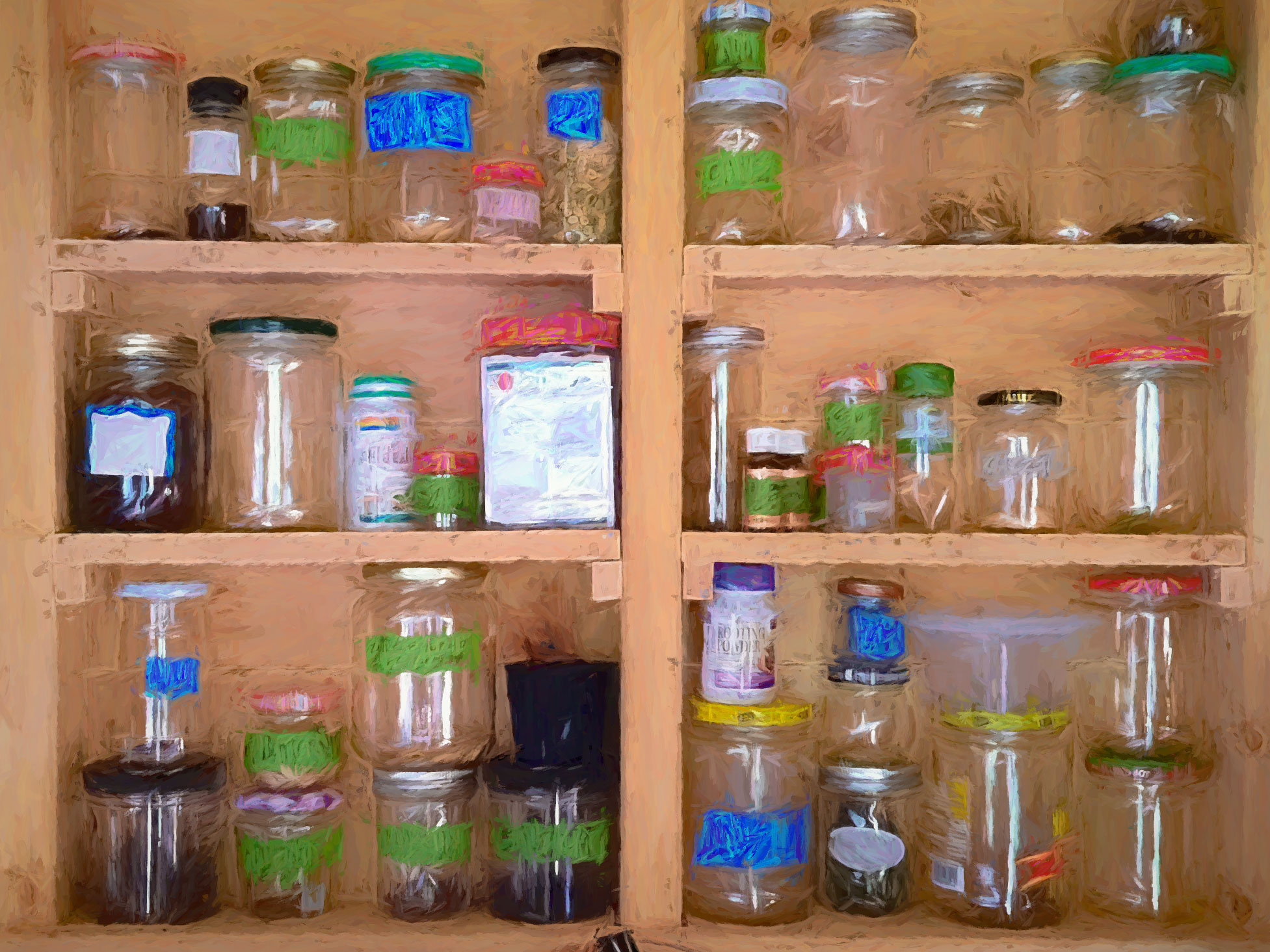 seed jars